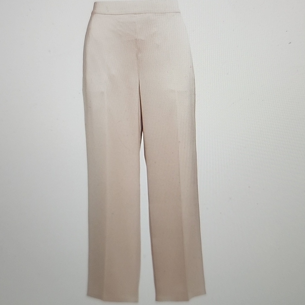 ELIE TAHARI ASHLYNN SATIN CROPPED WIDE LEG PANTS SIZE XL